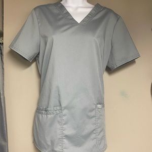 Cherokee Workwear Scrub top, size medium, worn 1x